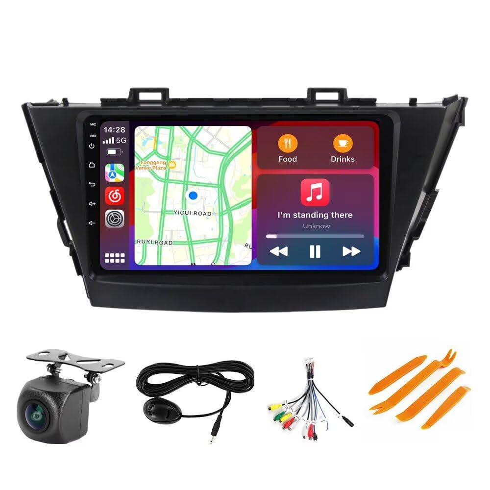 カーオーディオ ALPINE-X800-2017-PRIUS Amazon.com: Android Stereo for Toyota Prius Plus V Alpha 2012-2017
